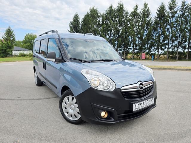 OPEL COMBO MAXI 1.6 CDTI N1+5 SJEDALA-KLIMA-1VL-SERVISNA-POTVRDA KM, fotografija 3