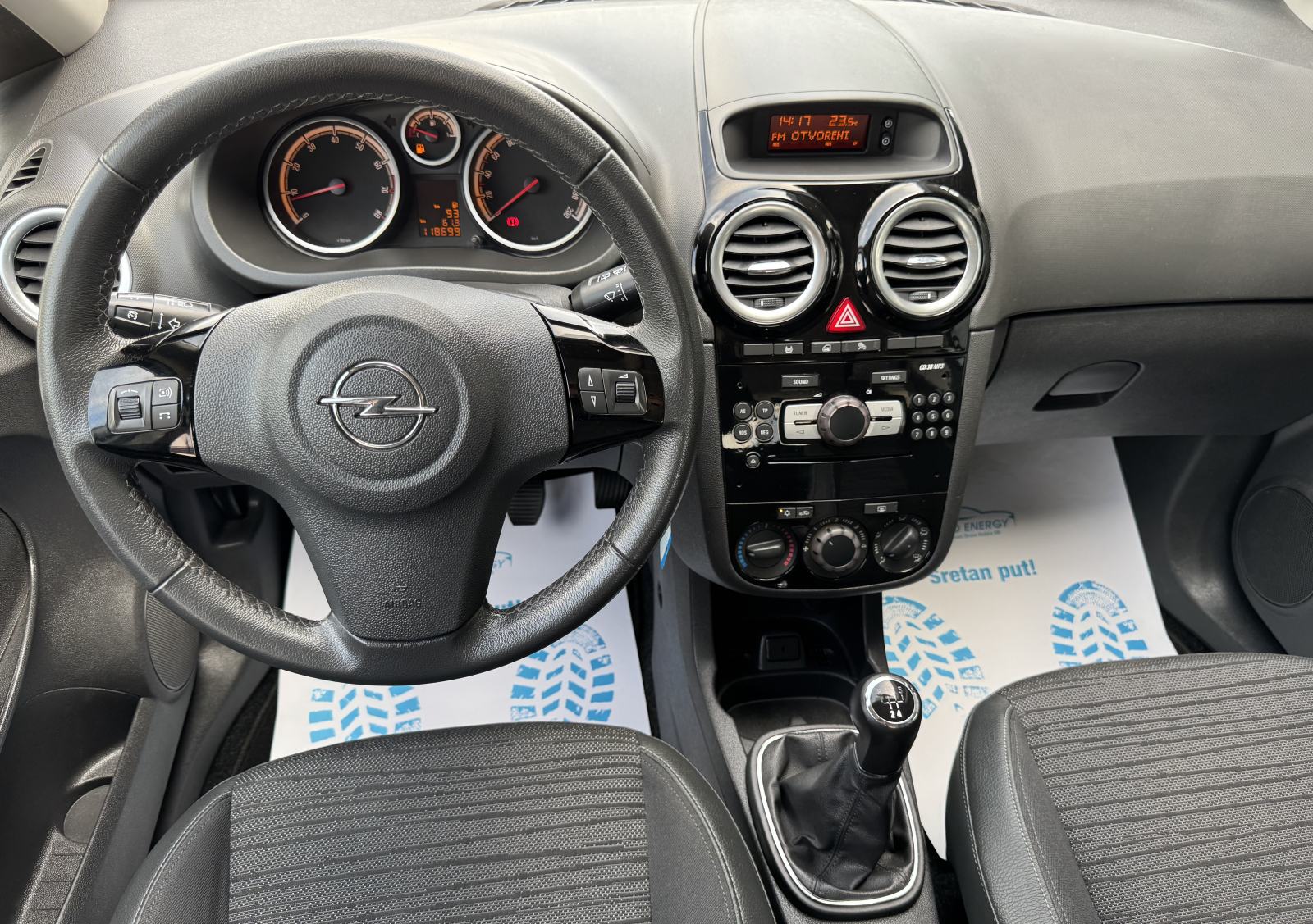 Opel Corsa 1.2 Cosmo⭐ 5 vrata, Klima, Alu felge, Servis ⭐ Top stanje, fotografija 10