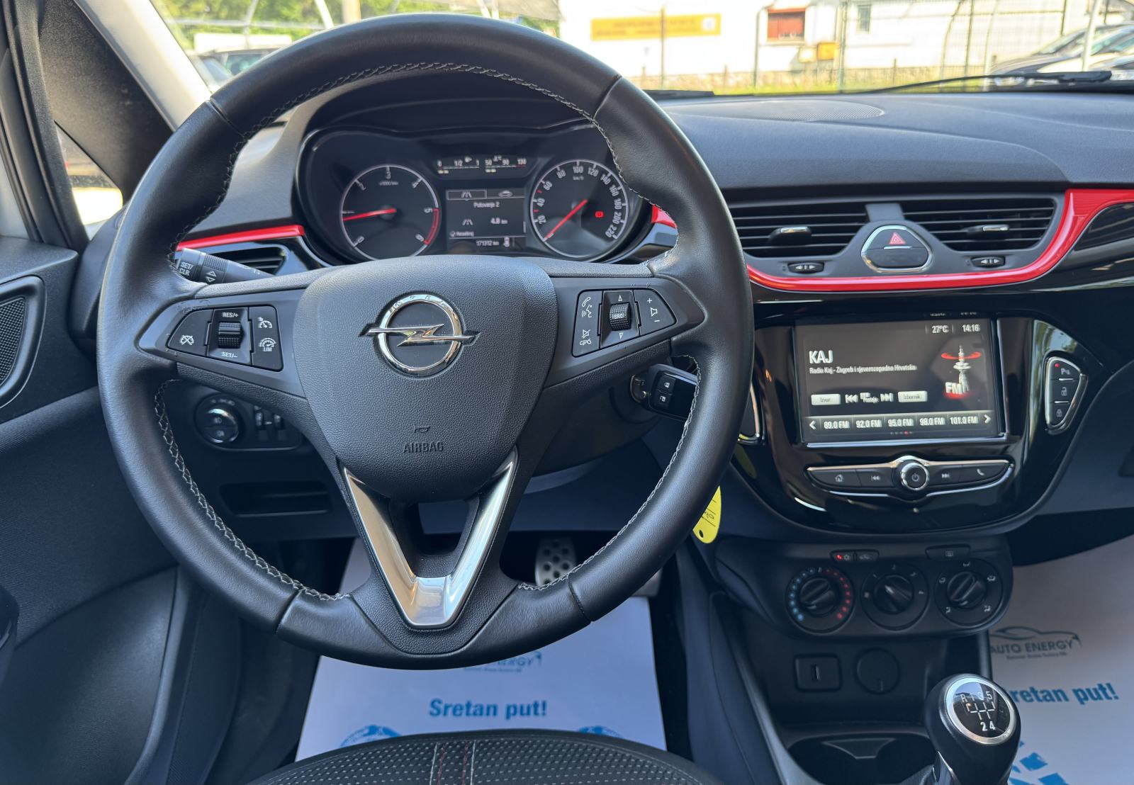 Opel Corsa 1.3 CDTI Sport ⭐ 5 vrata, Alu, 2x Park senzori ⭐ Servis, fotografija 11