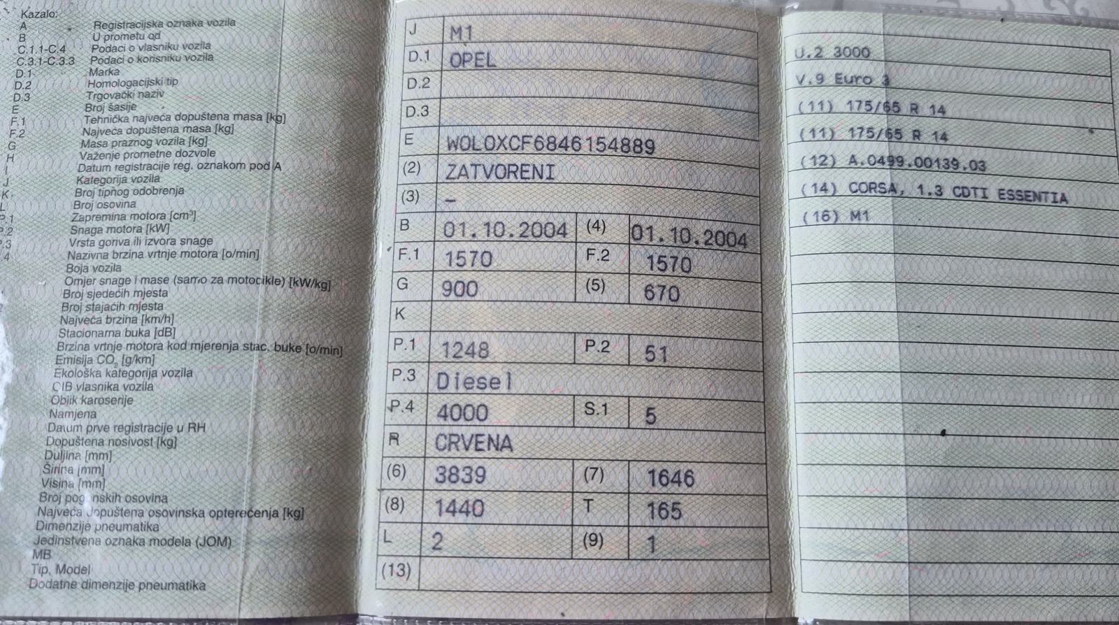 Opel Corsa 1,3 CDTI, fotografija 11