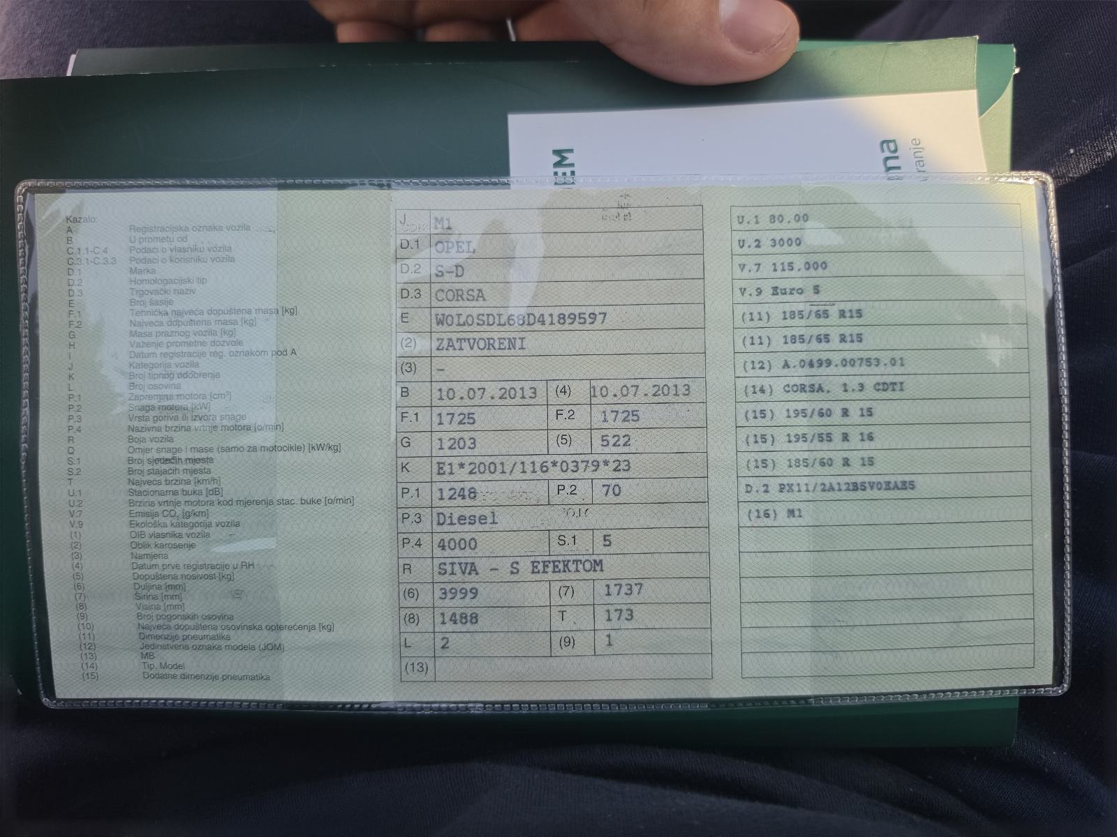Opel Corsa 1,3 CDTI, fotografija 9