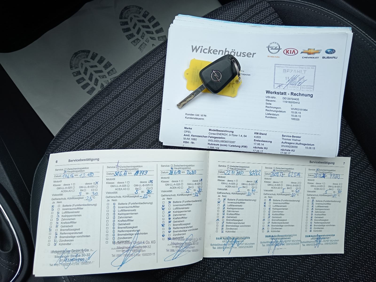 OPEL CORSA 1.4 16V KLIMA, TEMPOMAT, SERVISNA, fotografija 13