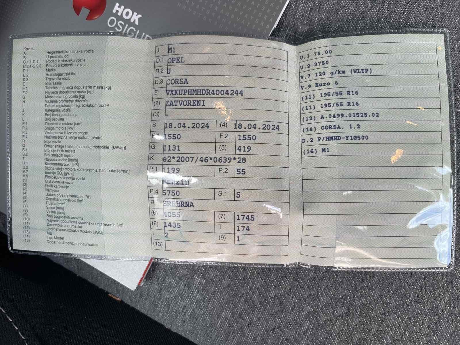 OPEL CORSA EDITION 1,2, fotografija 17