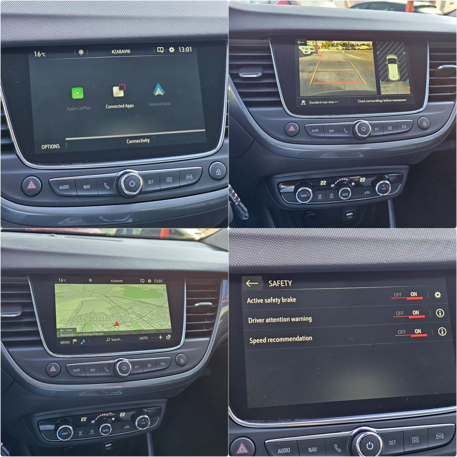 OPEL*CROSSLAND*2022.G*1.5D-120KS*AUTOMATIK*NAVI*LED*ALU*KAMERA*13990E, fotografija 14