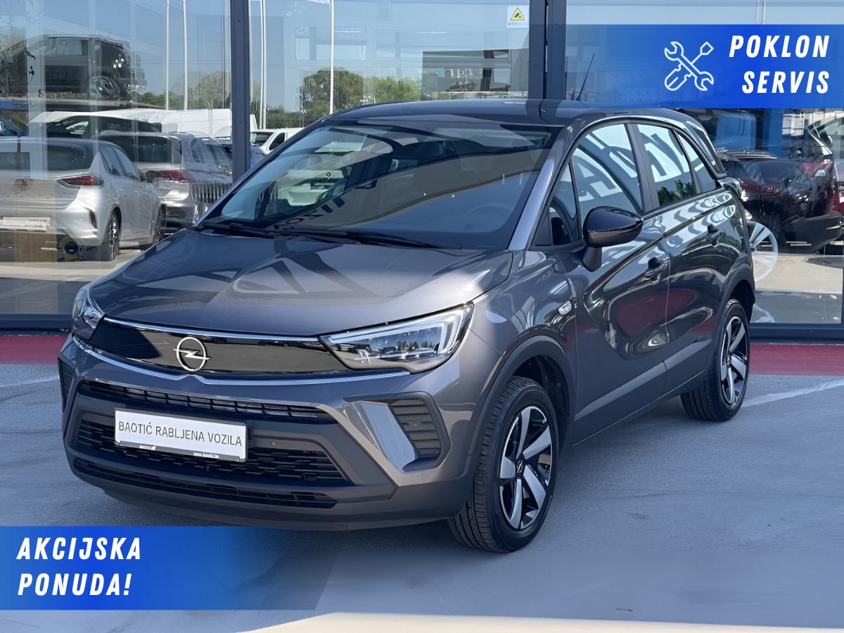 Opel Crossland Edition 1,2 Turbo 110, fotografija 1