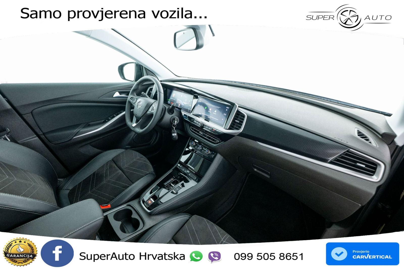 Opel Grandland 1.2i Turbo Aut. GS 131 KS, ACC+360+GR SJED+VIRT+NAVI, fotografija 13