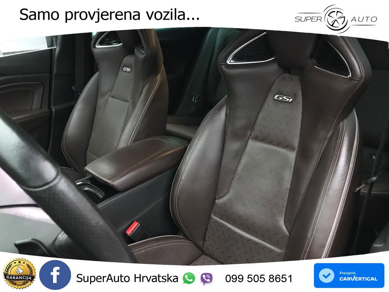 Opel Insignia GSi 2.0d 4x4 Aut. Premium 209 KS, LED+ACC+HEAD+GR SJED+3, fotografija 9