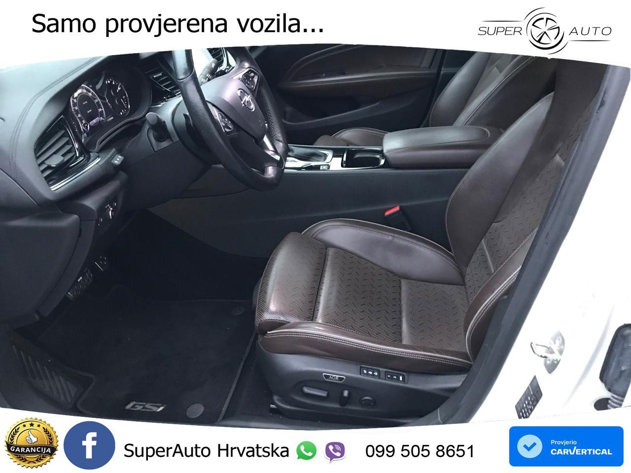 Opel Insignia GSi 2.0d 4x4 Aut. Premium 209 KS, LED+ACC+HEAD+GR SJED+3, fotografija 12