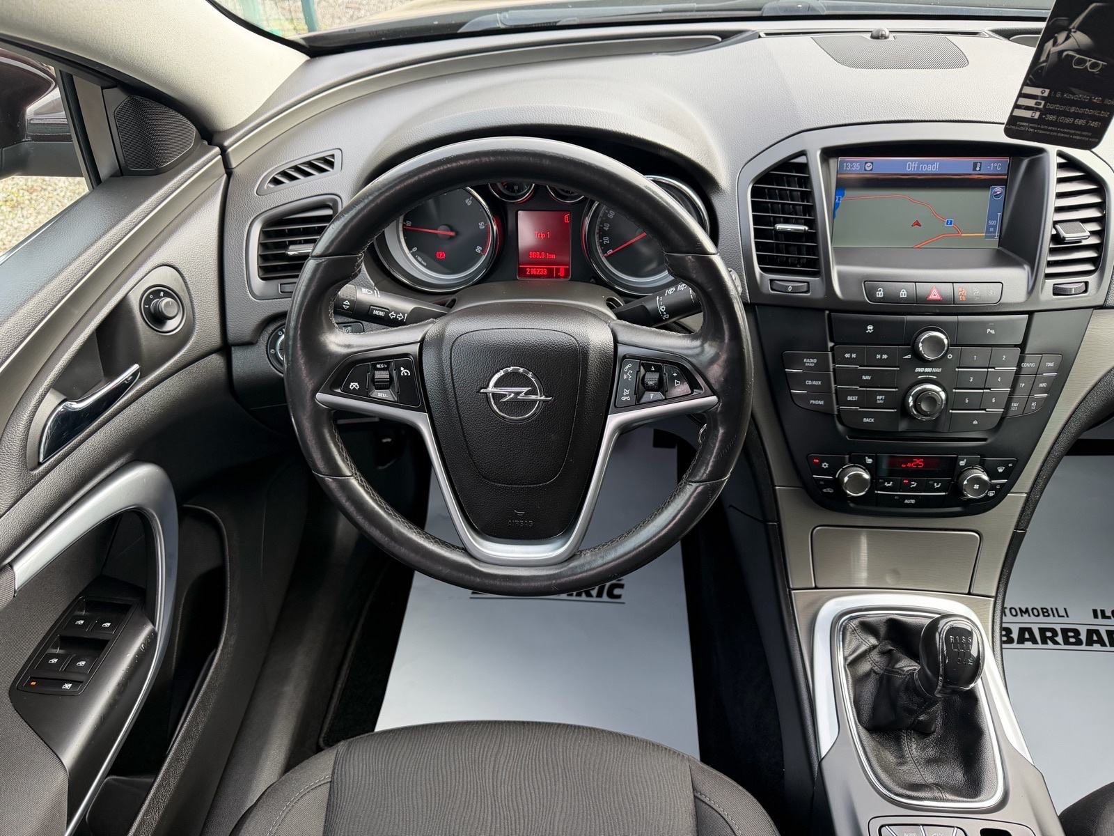 Opel Insignia Karavan 2,0 CDTI,96kw,Navigacija,Tempomat,Veliki servis, fotografija 15