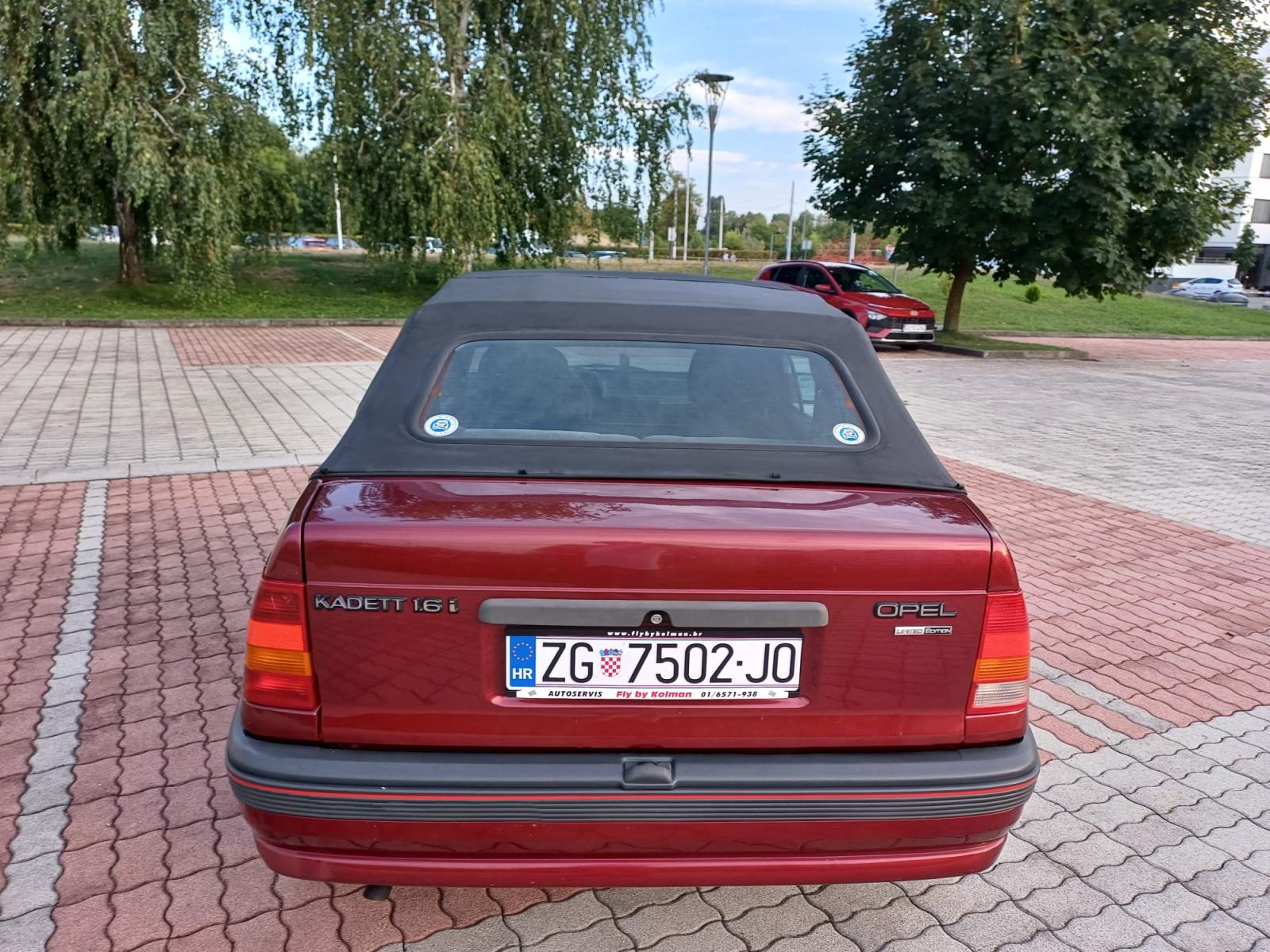 Opel Kadett Cabrio 1.6 i reg1godinu Oldtimer El.Krov 097 6813000, pogled izvana - slika 4