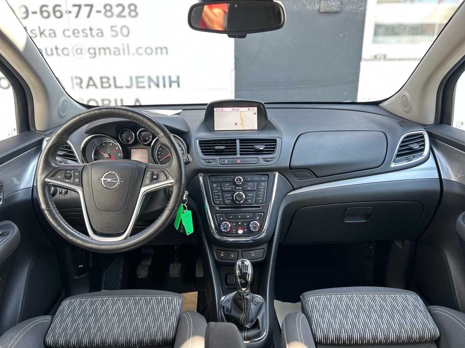 Opel Mokka 1.7 cdti 2013g.COSMO OPREMA FULL SERVISNA VELIKI SERVIS, fotografija 13