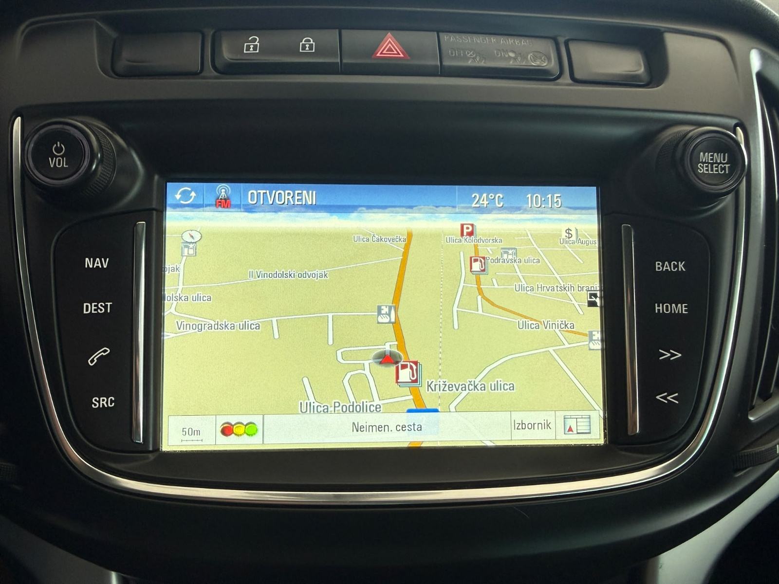 Opel Zafira 1,4 Turbo KAMERA NAVI LED XSENON SERVISNA rezervirano!!!!!, fotografija 9