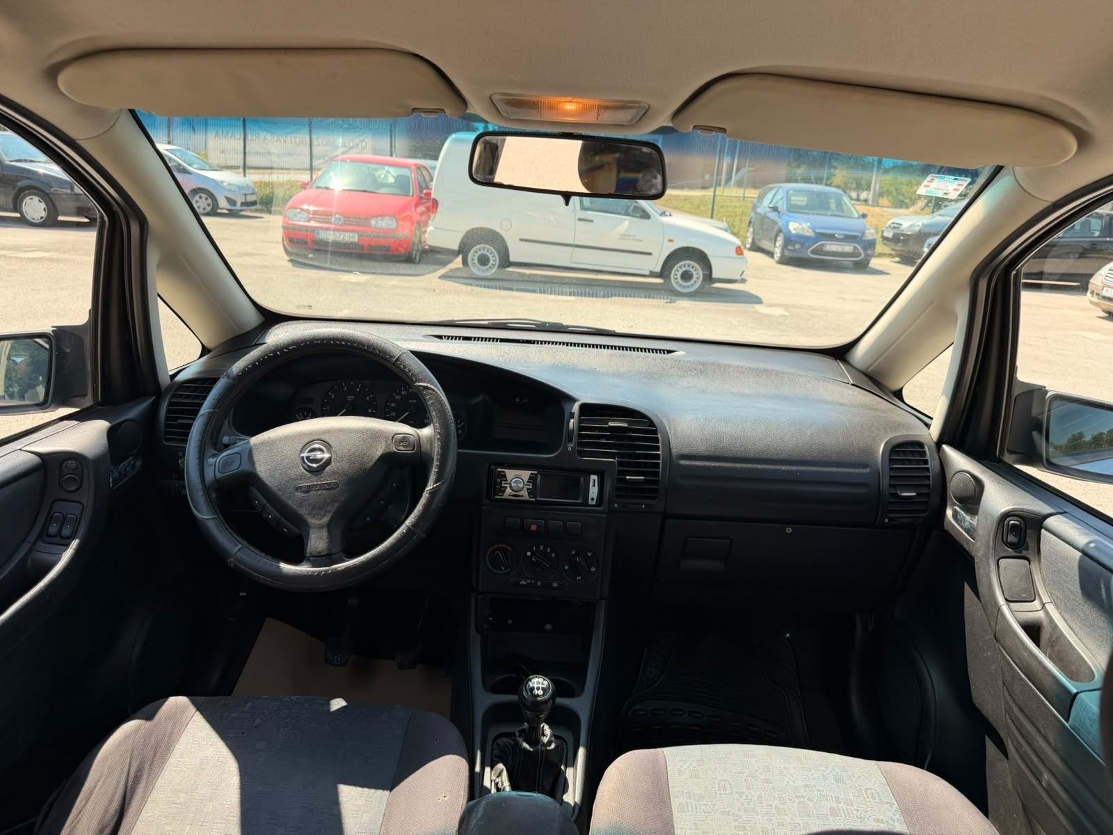 Opel Zafira 1,6 16V KLIMA LEDI BENZIN SAMO 1150 EURA ALCIA 7 SJEDALA, fotografija 16