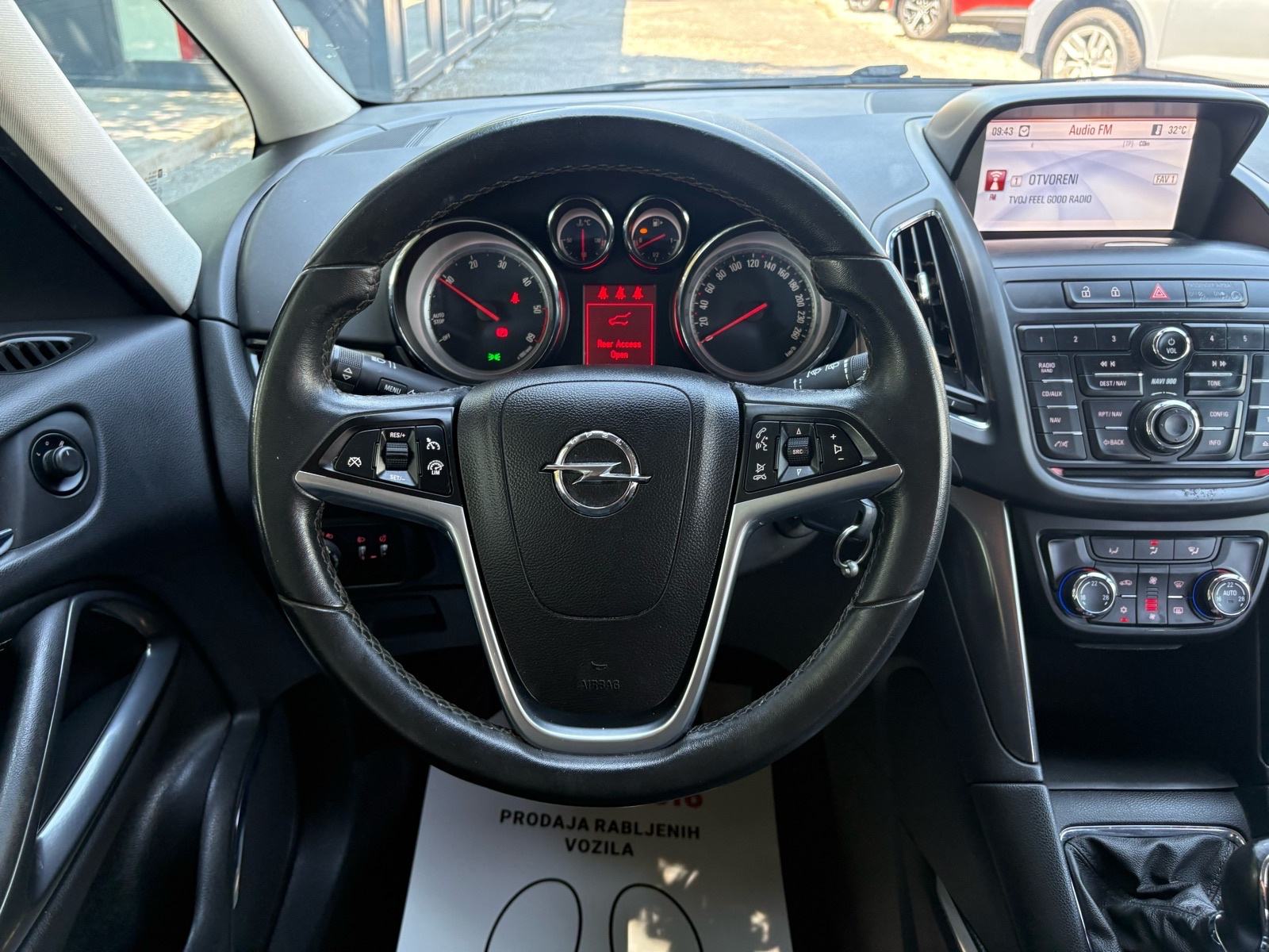 Opel Zafira 1,6 CDTI KLIMA - TEMPOMAT - AUTOKREDIT, fotografija 14