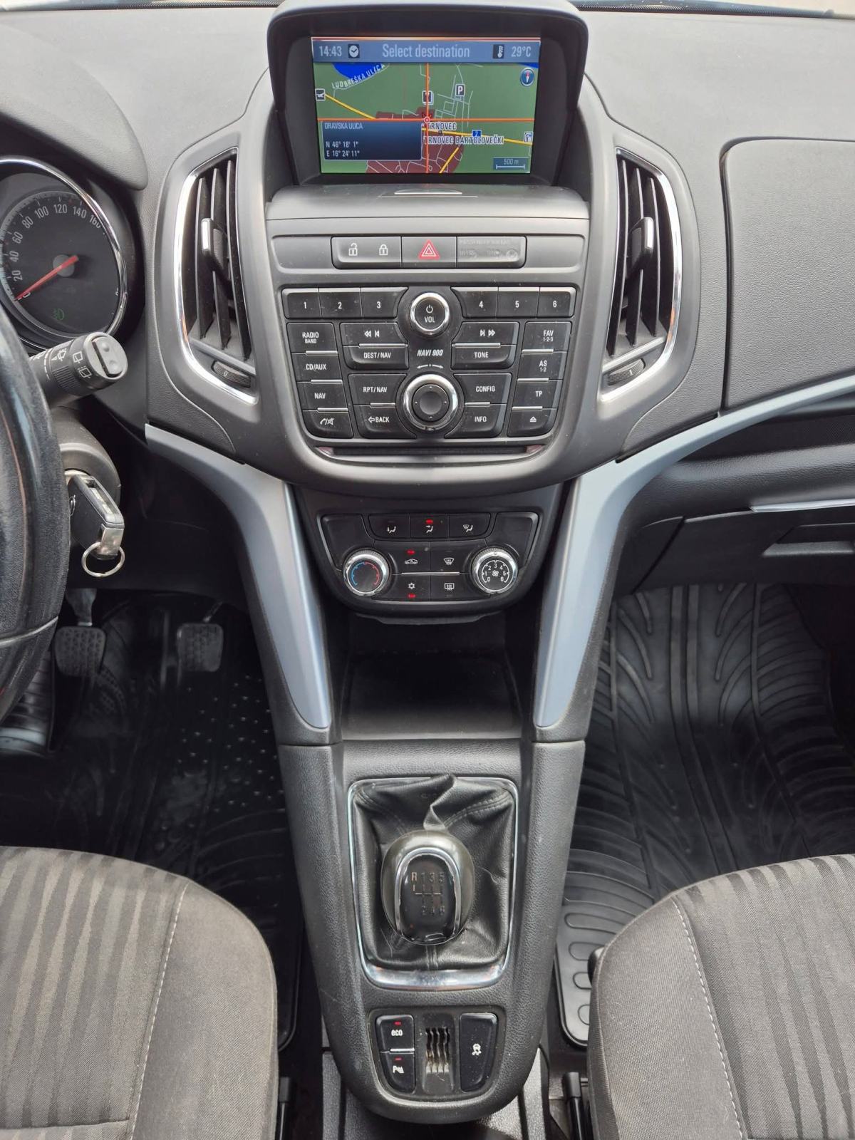 Opel Zafira 2,0 Cdti,130 ks,6 brzina,servisirana,odlična, fotografija 12