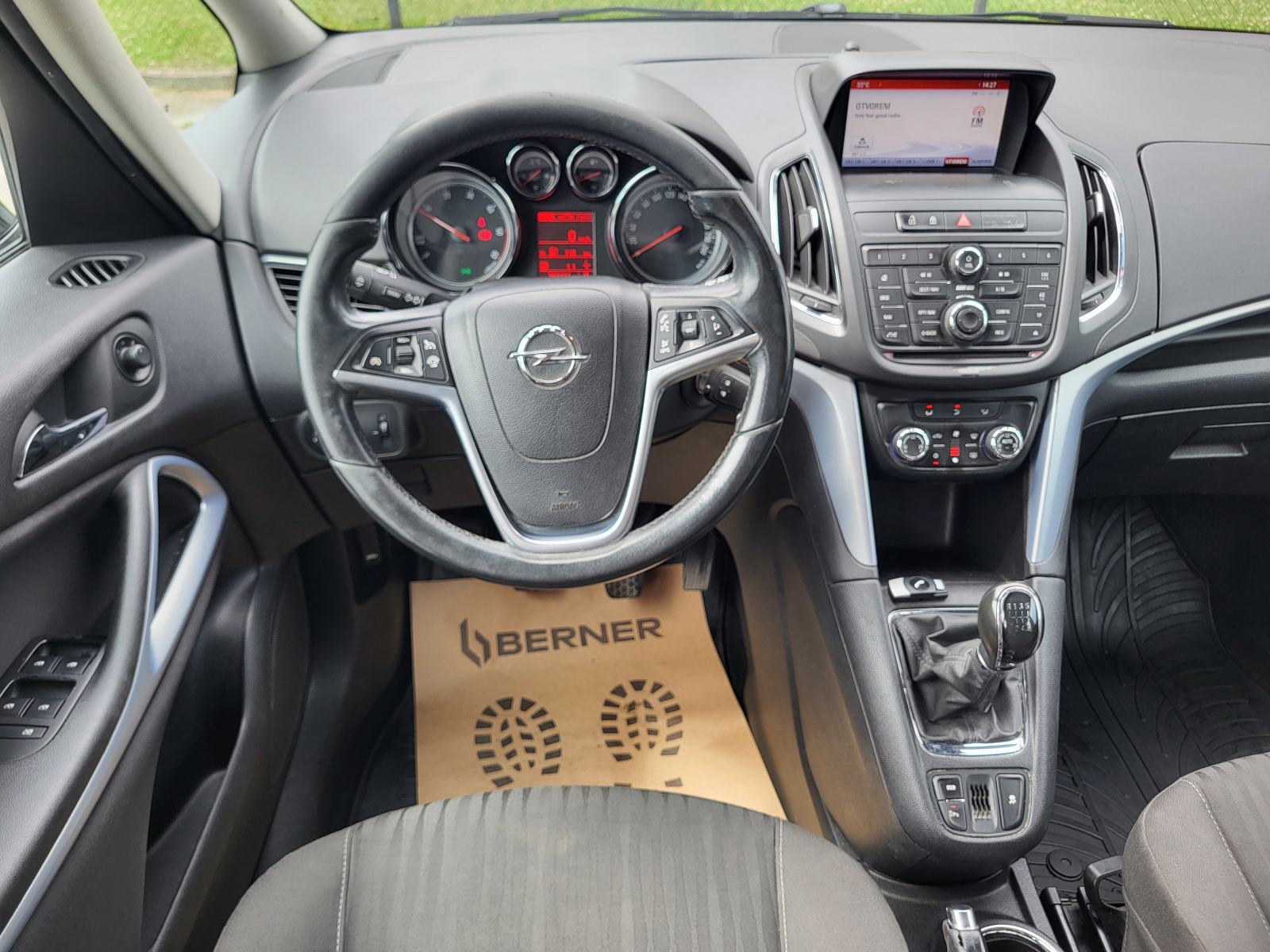 OPEL ZAFIRA 2.0 CDTI 7 SJEDALA DVOJNA KLIMA NAVI TEMPOMAT ALU REG 6/27, fotografija 15