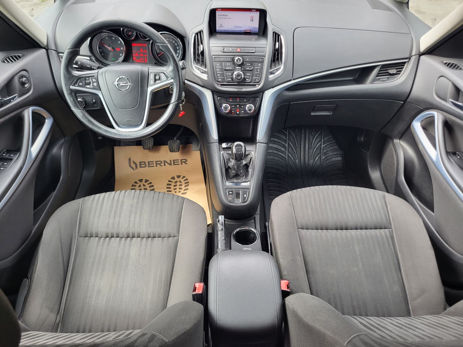 OPEL ZAFIRA 2.0 CDTI 7 SJEDALA DVOJNA KLIMA NAVI TEMPOMAT ALU REG 6/27, fotografija 16