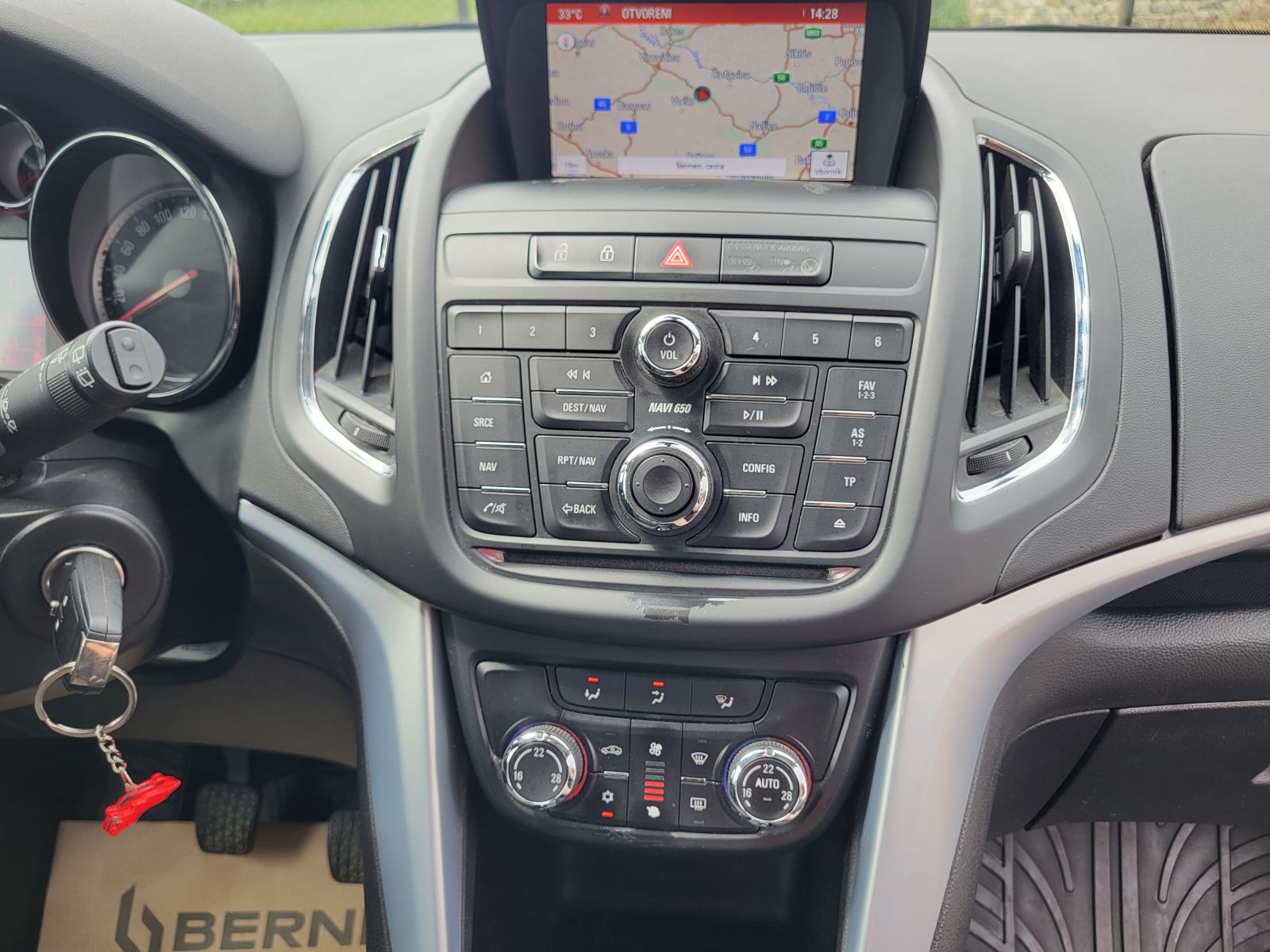 OPEL ZAFIRA 2.0 CDTI 7 SJEDALA DVOJNA KLIMA NAVI TEMPOMAT ALU REG 6/27, fotografija 13