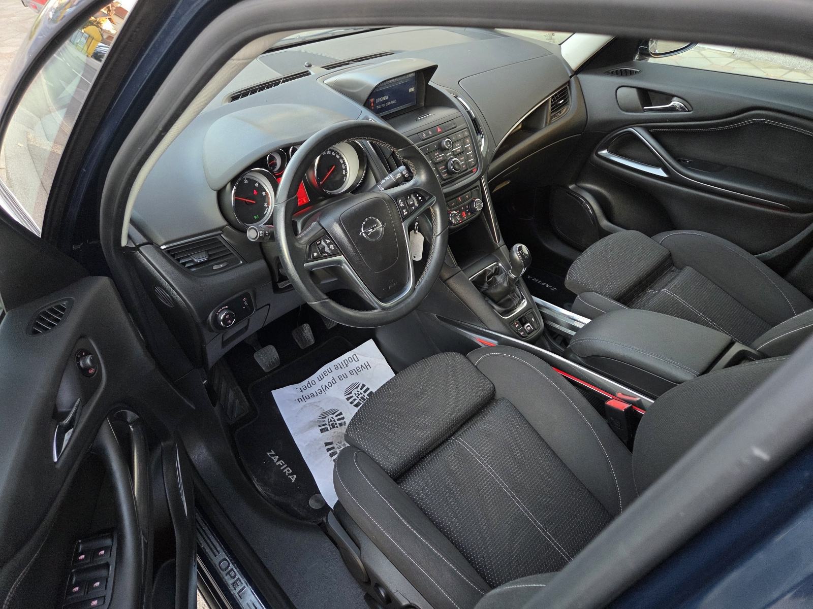 OPEL ZAFIRA 2.0 CDTI- 130ks-BI XENON-NAVIGACIJA-2x PARK SENZORI+KAMERA, fotografija 11