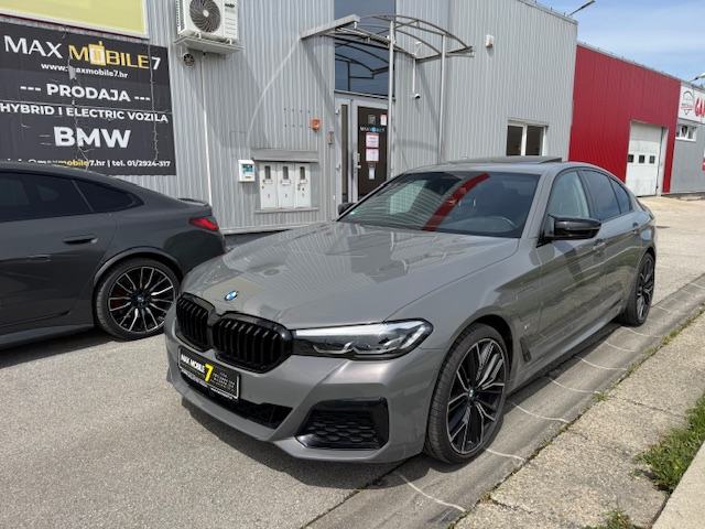 Ima sve-BMW 545 e M-4x4,Plug in Hybrid-Benz-394ks,g 2021 PROČI.OPIS, fotografija 9