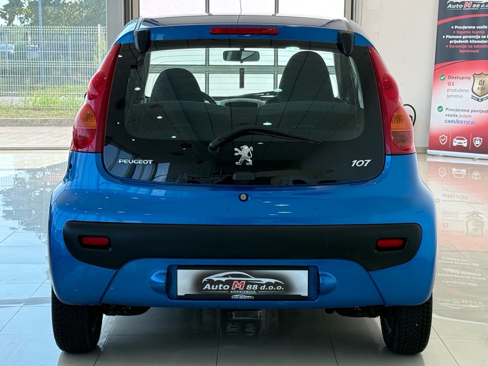 Peugeot 107 1.0I⭐️48.500 KM⭐️REG 11/26⭐️SERVISNA KNJIGA⭐️GARANCIJA, fotografija 7