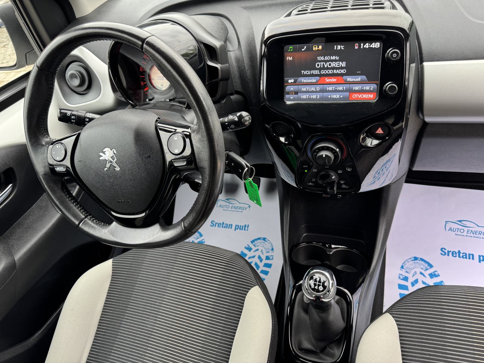 Peugeot 108 1,2 ⭐ Allure ⭐ El. krov, Klima, Veliki servis, fotografija 18