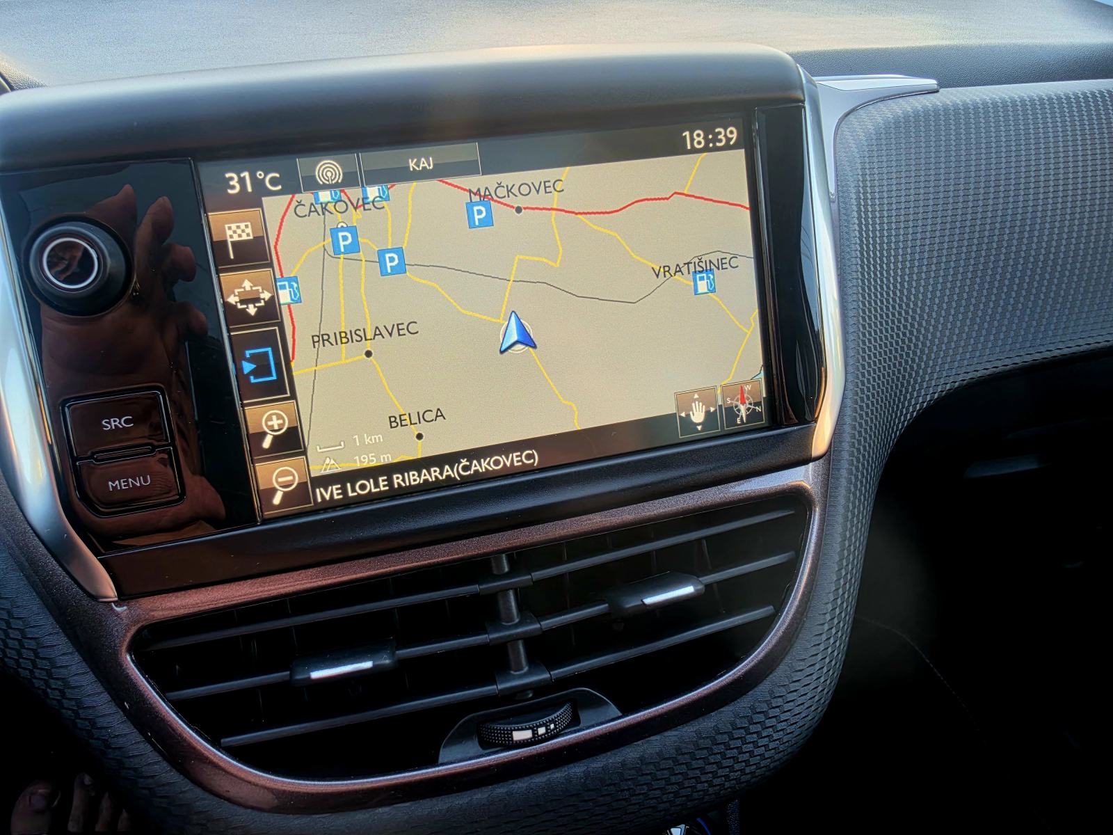 Peugeot 2008 1,6 BENZIN,,SERVISNA,ODLIČAN,,114292KM, fotografija 10