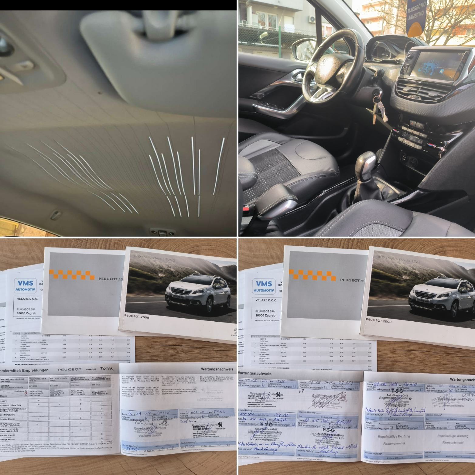 Peugeot 2008 1,6 BlueHDI, V. SERVIS, SERVISNA, JAMSTVO, REG. 1 GODINU, fotografija 18