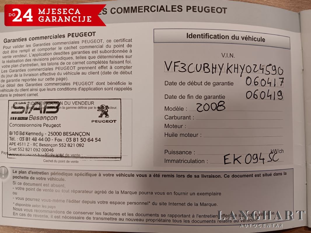 Peugeot 2008 1,6 BlueHDI,Navi,Velike Servis, LEASING BEZ UČEŠĆA !, fotografija 15