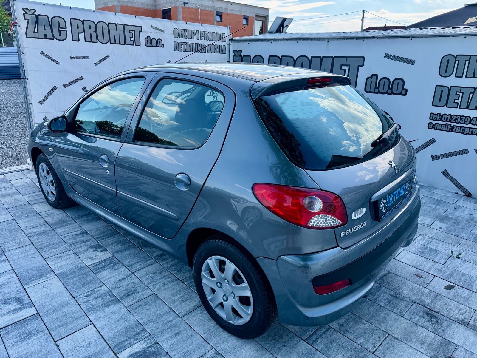 Peugeot 206 1,4 #71 TKM# KAO NOV ** =KLIMA= KRED -KART ** HR- AUTO, fotografija 6