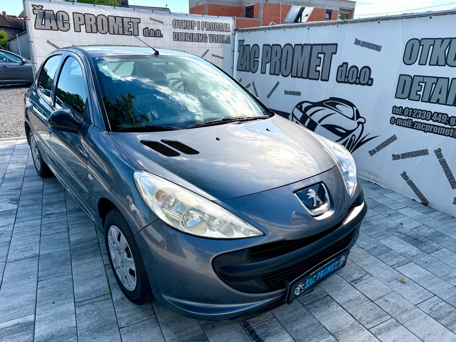Peugeot 206 1,4 #71 TKM# KAO NOV ** =KLIMA= KRED -KART ** HR- AUTO, fotografija 9