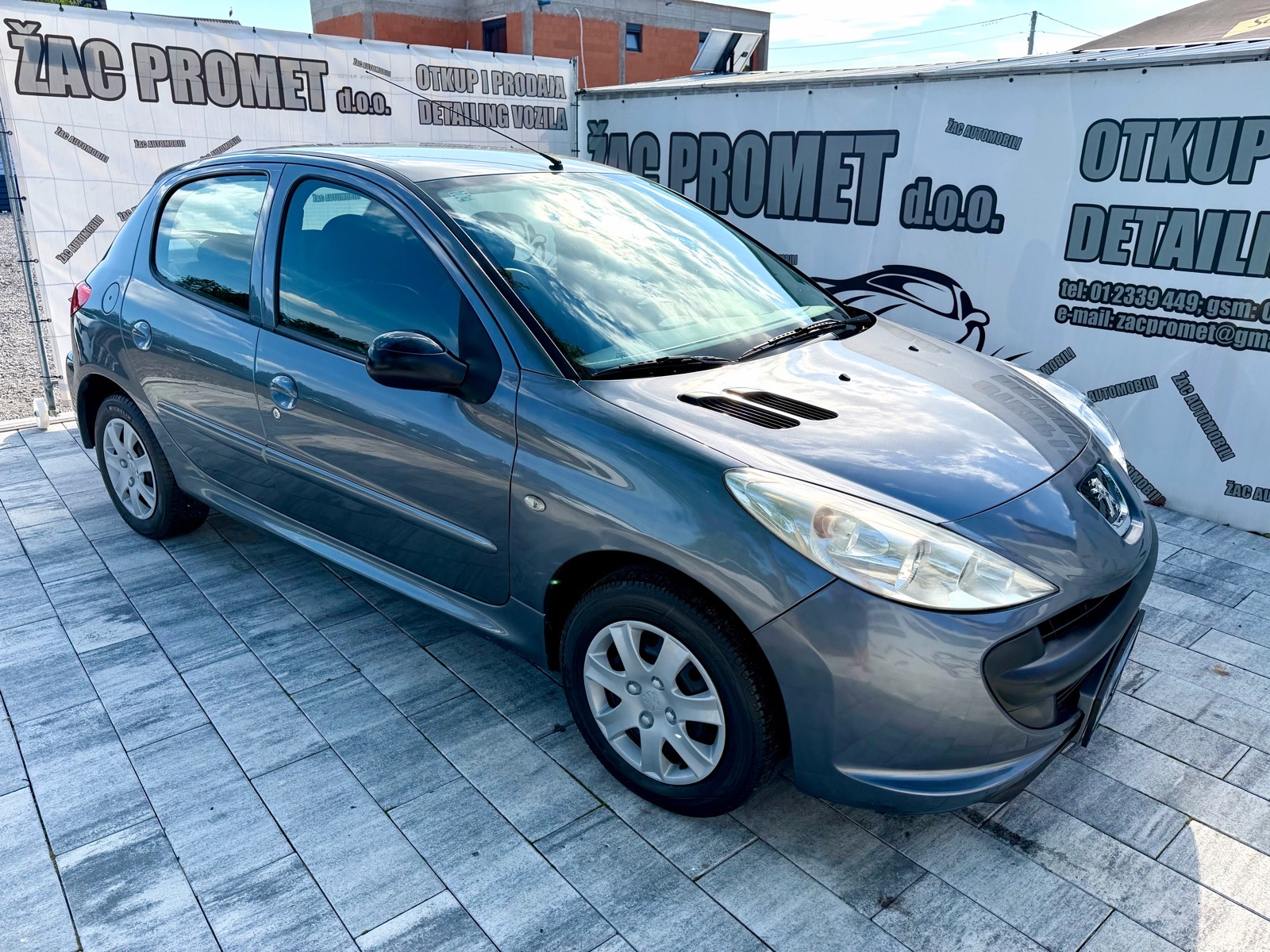 Peugeot 206 1,4 #71 TKM# KAO NOV ** =KLIMA= KRED -KART ** HR- AUTO, fotografija 10