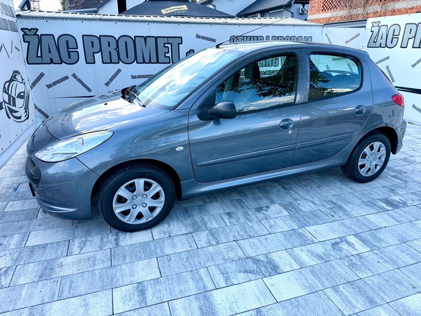 Peugeot 206 1,4 #71 TKM# KAO NOV ** =KLIMA= KRED -KART ** HR- AUTO, fotografija 15