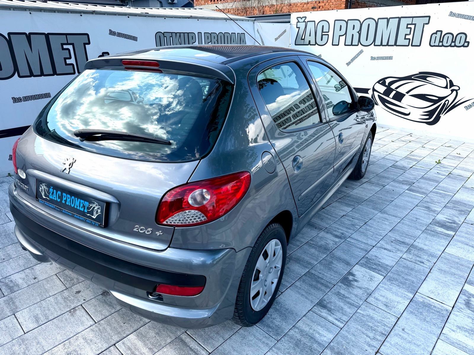 Peugeot 206 1,4 #71 TKM# KAO NOV ** =KLIMA= KRED -KART ** HR- AUTO, fotografija 20