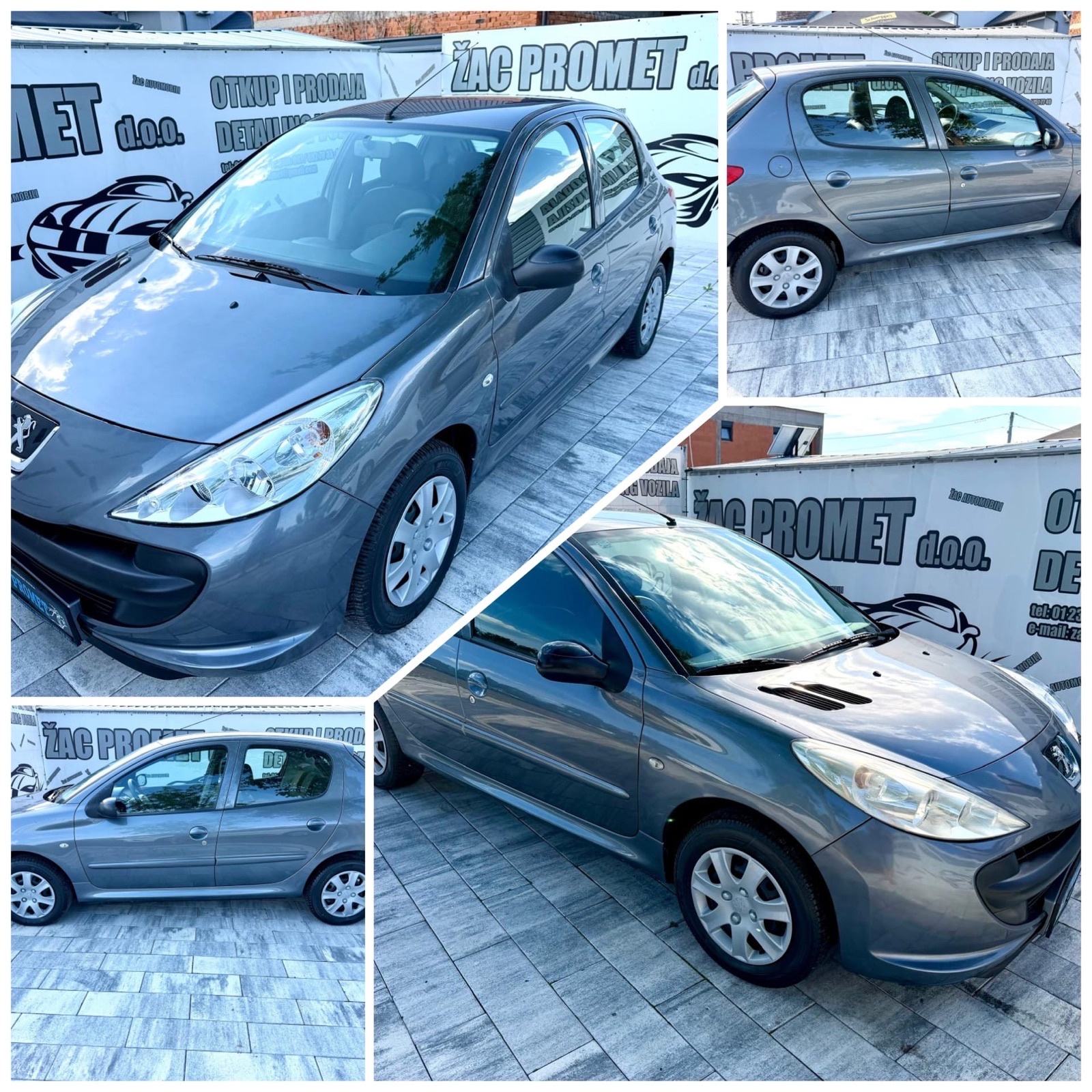 Peugeot 206 1,4 #71 TKM# KAO NOV ** =KLIMA= KRED -KART ** HR- AUTO, fotografija 1