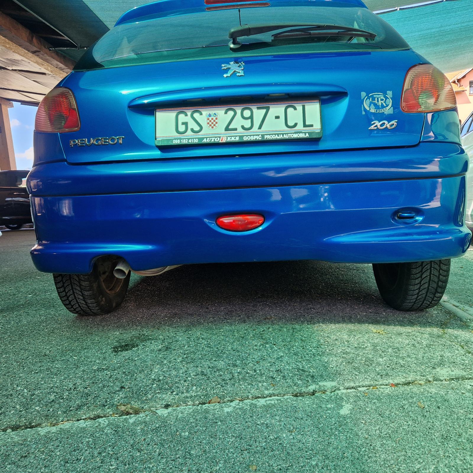 Peugeot 206 206 XS 1,4. Kupac ne plaća prepis.Kartice do 36 rata., fotografija 8