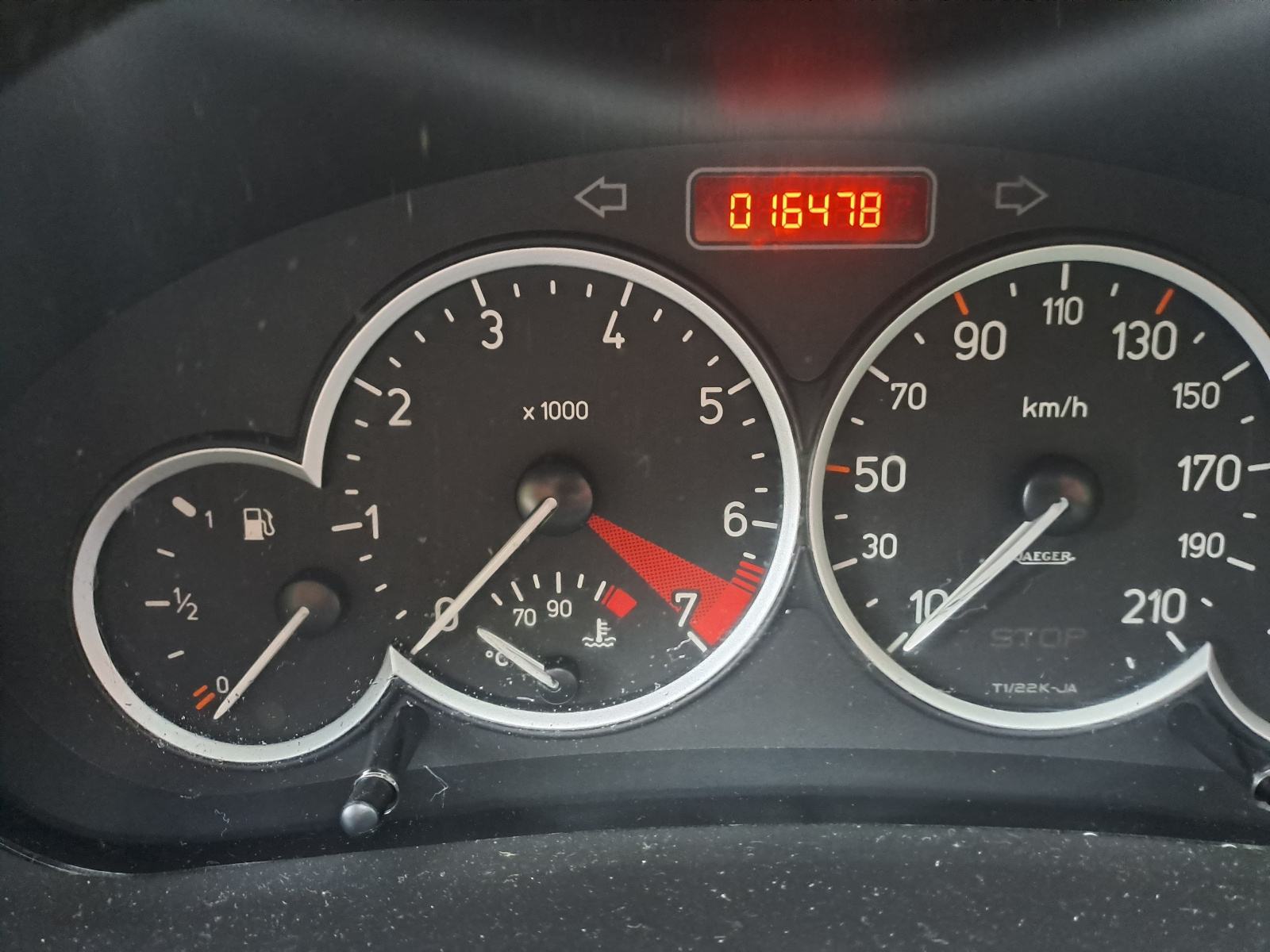 Peugeot 206 CC 1,6 16V , 16500 km samo, fotografija 9