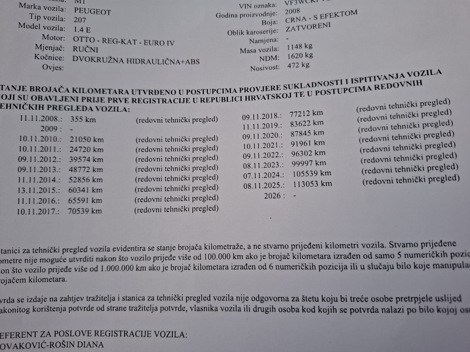 Peugeot 207 1.4 i, 8v, VRHUNSKI ! SAMO 121000 KM, POTVRDA !, fotografija 2