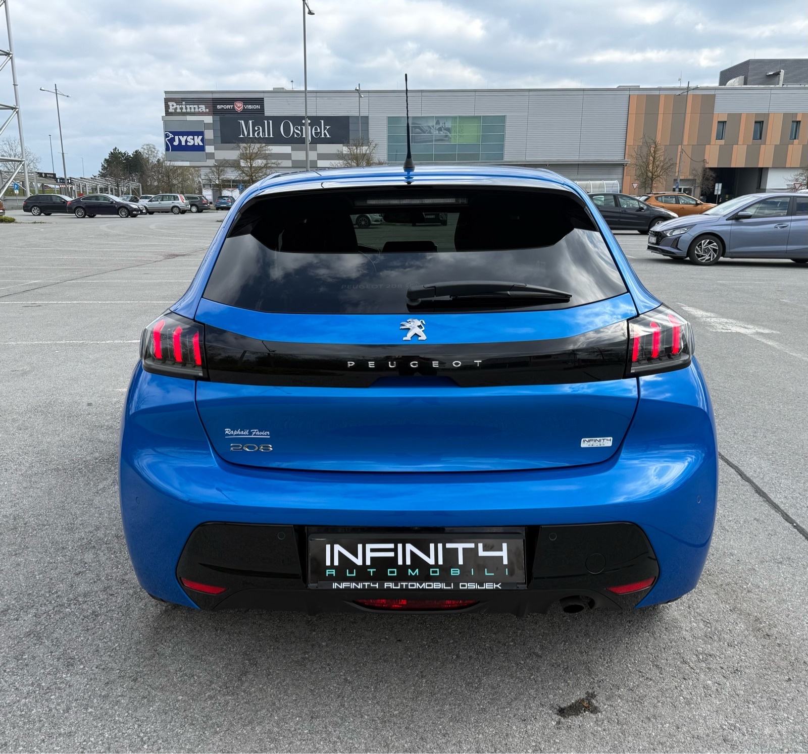 Peugeot 208 1,2 LEASING RATA 151€, NAVI, VIRT, AUT.KLIMA, REG:08/2027, fotografija 7
