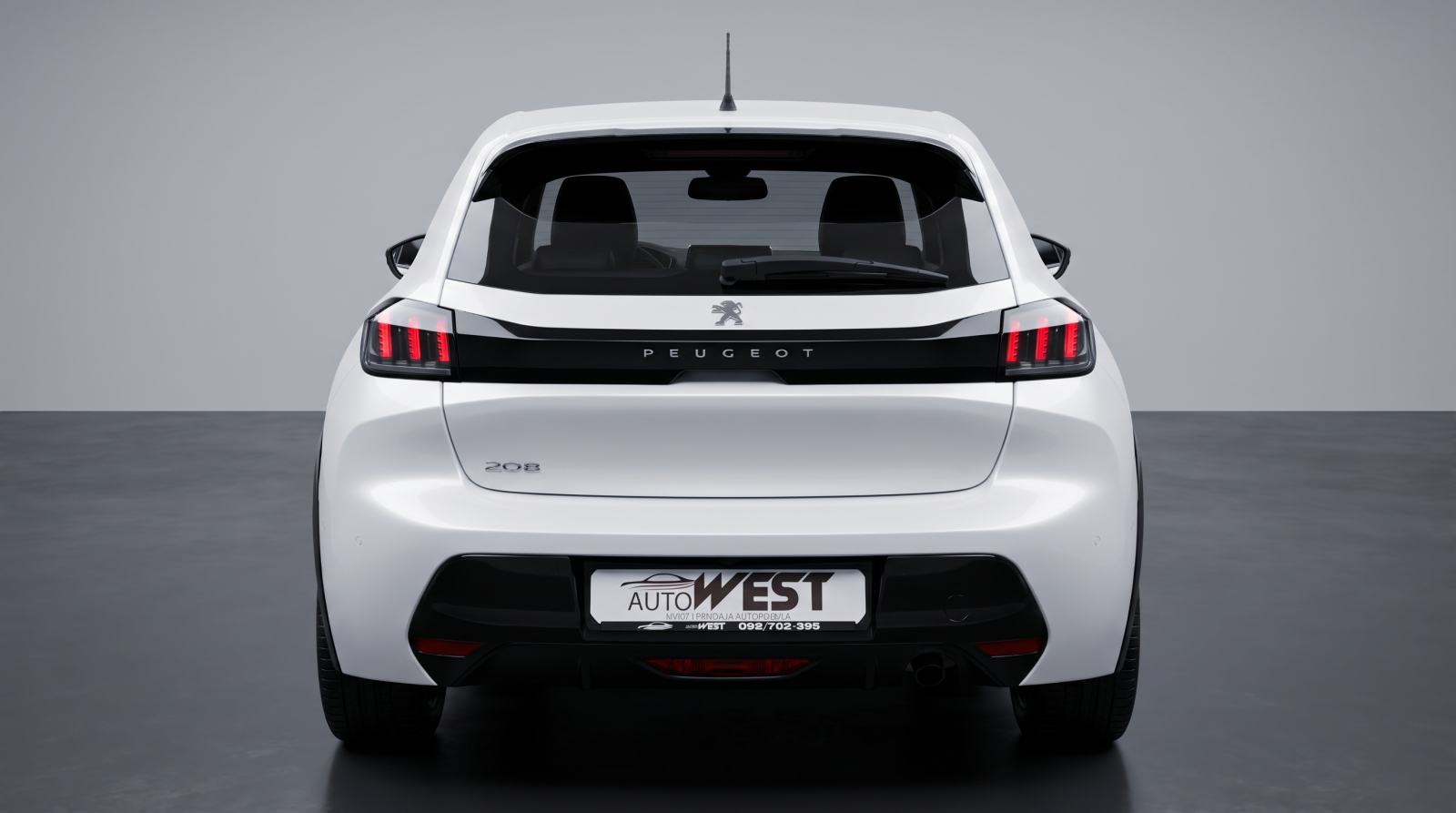 Peugeot 208 1,2 MAX OPREMA ALLURE PACK 25000 KM NOV, fotografija 6