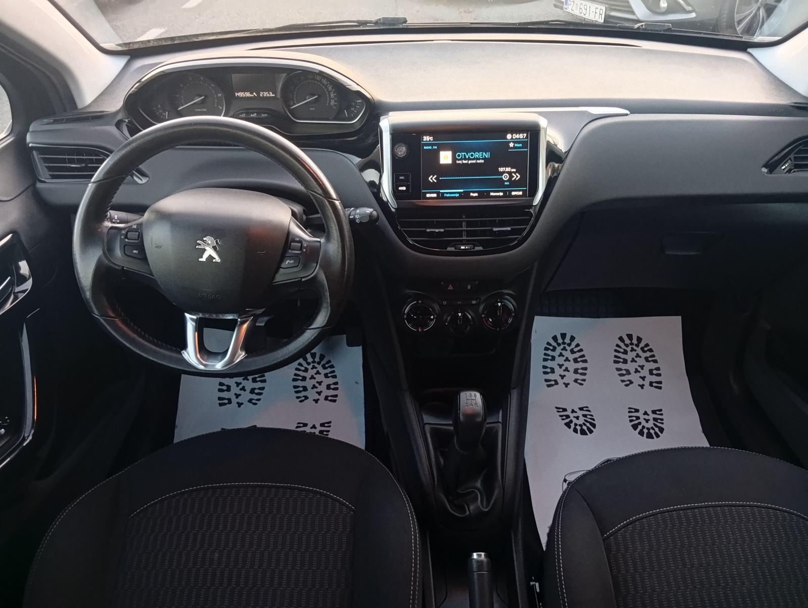 Peugeot 208 1,2 mod.2019 - 147 TKM/ ALU/ MEDIA/ 1.VLASNIK/ V.SERVIS, fotografija 10