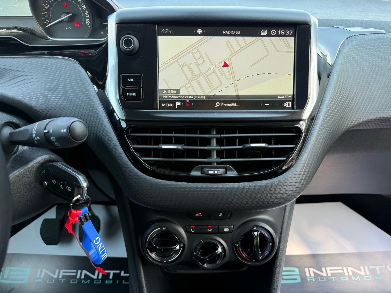 Peugeot 208 1,2 LEASING RATA 147€, NAVI, KLIMA, TEMP, GRATIS REG, fotografija 6