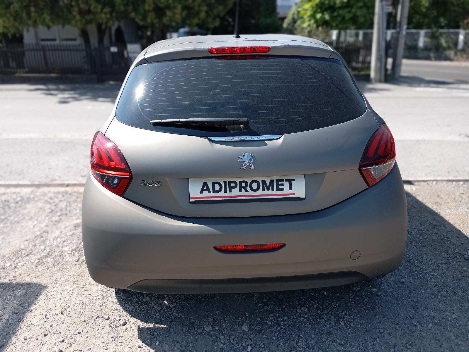 Peugeot 208 1,2 // REG 1 GOD // MULTIMEDIA // MAT SIVI // 5 VRATA//, fotografija 7
