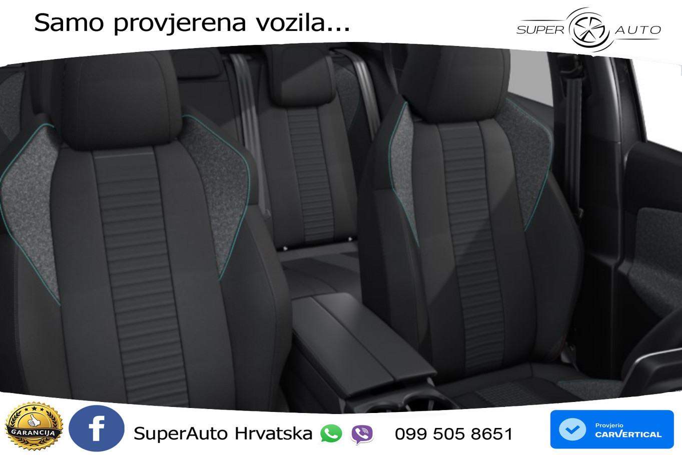 NOVO Peugeot 3008 1.2 PT EAT8 Active Pack 131 KS, LED+GR SJED+KAM+TEM, fotografija 5