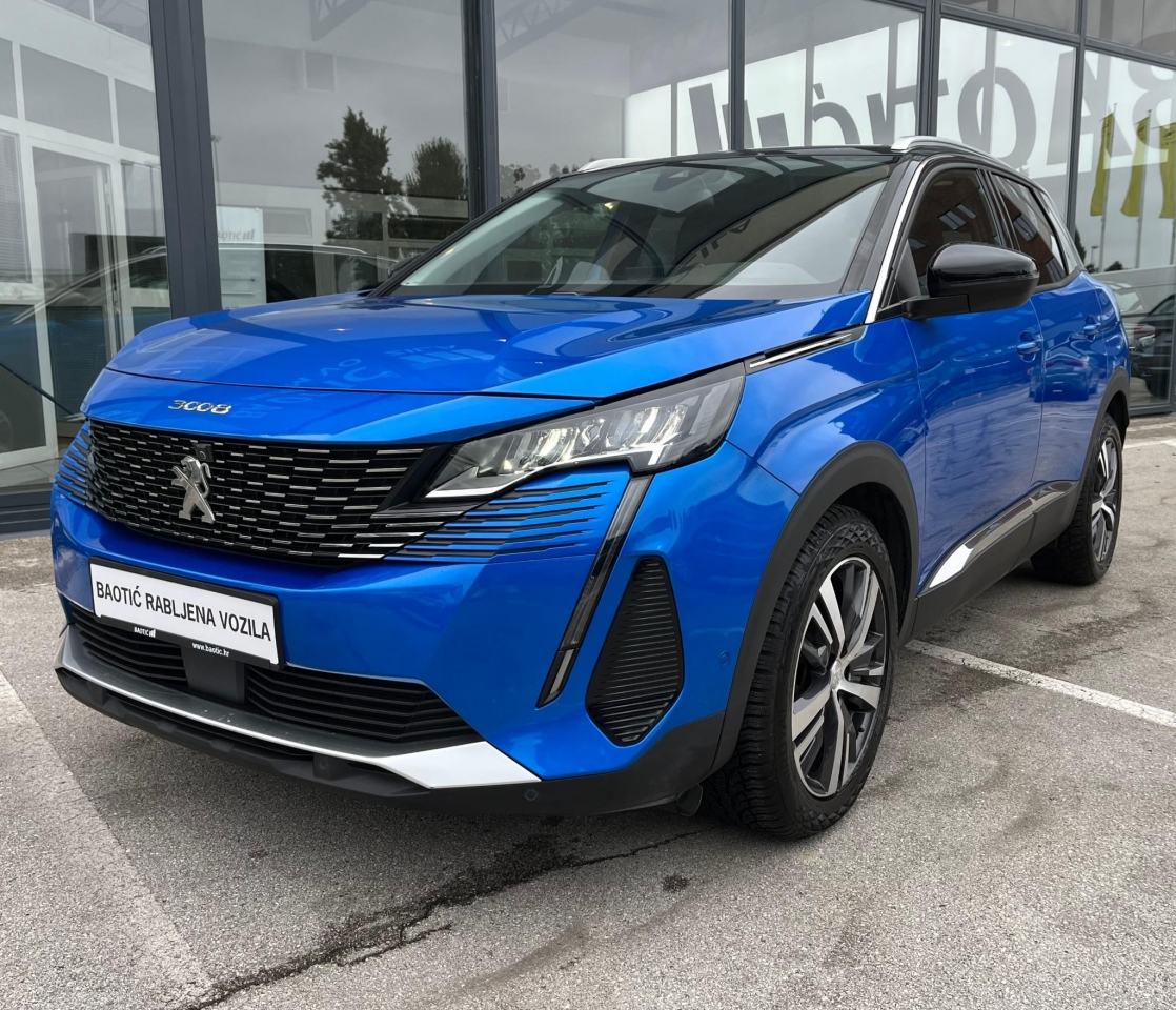 Peugeot 3008 3008 1,5 BlueHDI 130 Allure Aut., fotografija 2
