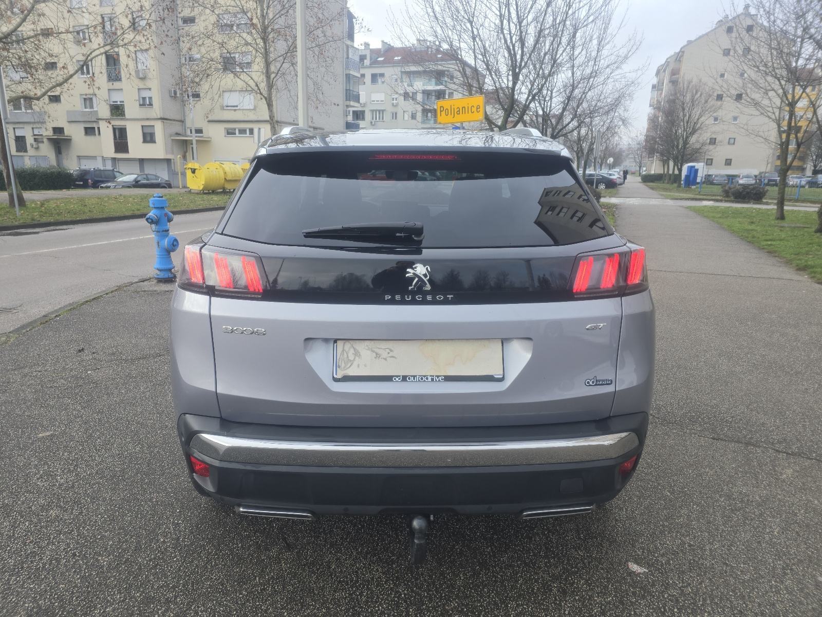 Peugeot 3008 1.5 dizel gt automatik, fotografija 8