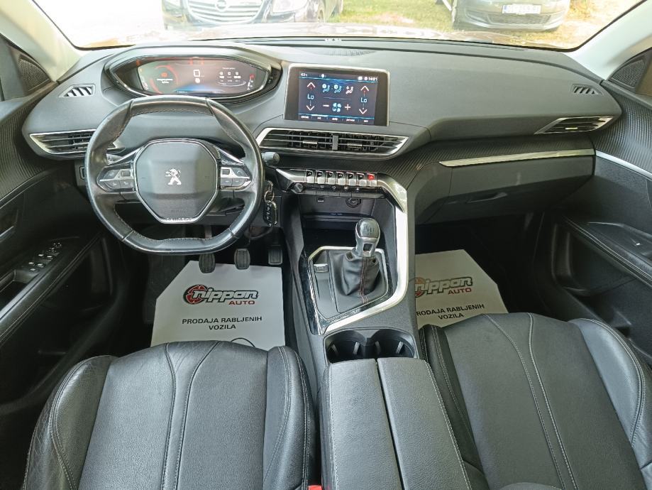 Peugeot 3008 1,5HDI LEASING RATA 285€ - NAVI - KOŽA - 1VL - SERVISNA, fotografija 11