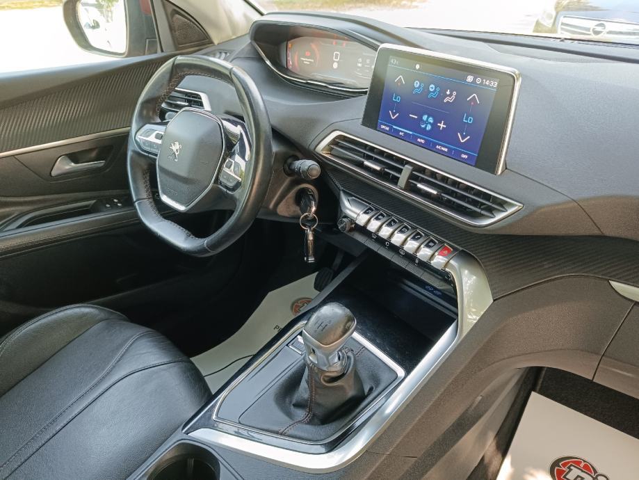 Peugeot 3008 1,5HDI LEASING RATA 285€ - NAVI - KOŽA - 1VL - SERVISNA, fotografija 16