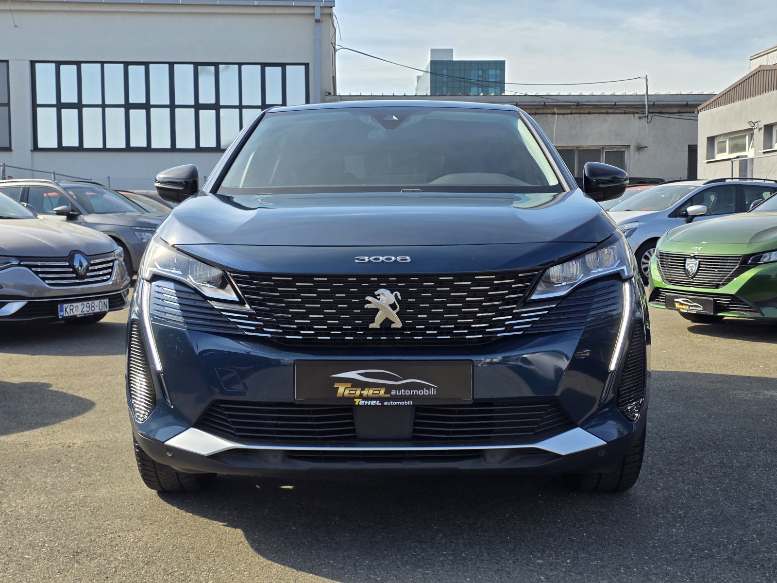 Peugeot 3008 EAT8, 130 KS, ALLURE, KAMERA, JAMSTVO, PDV, CAR VERTICAL, fotografija 7