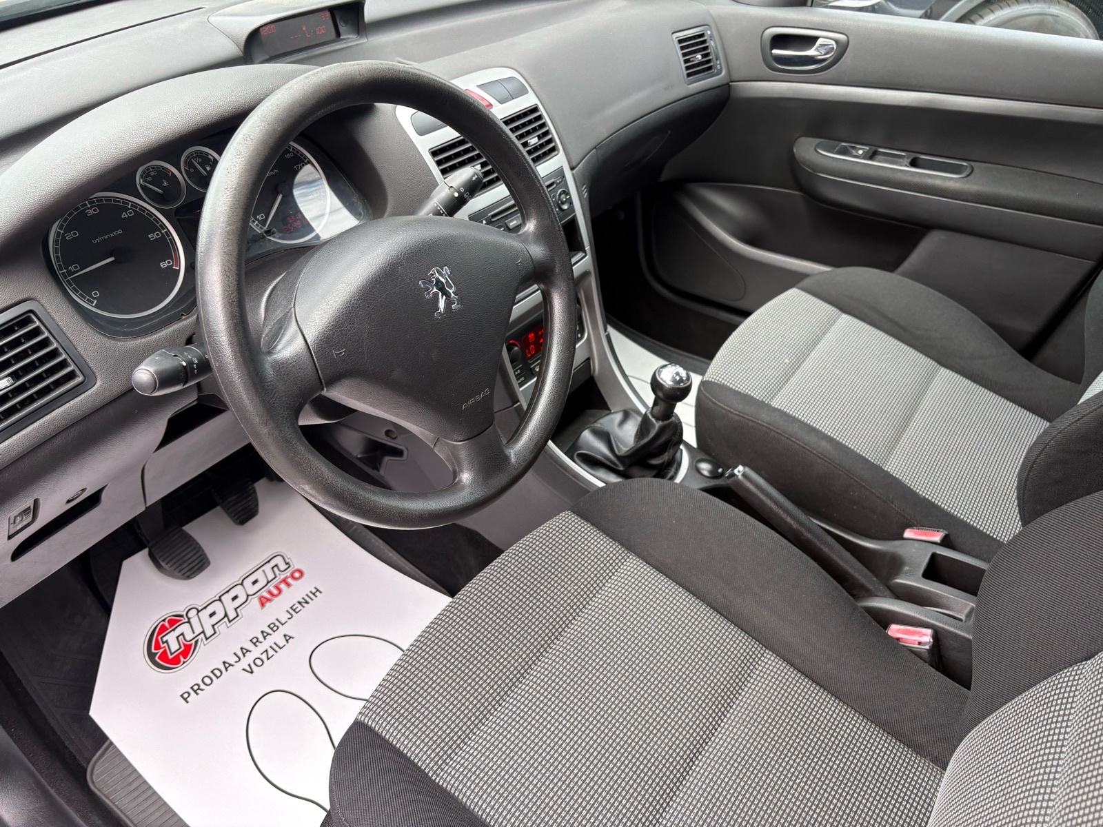 Peugeot 307 1,6 HDi REG:08/2026 - KLIMA - AUTOKREDIT, fotografija 9